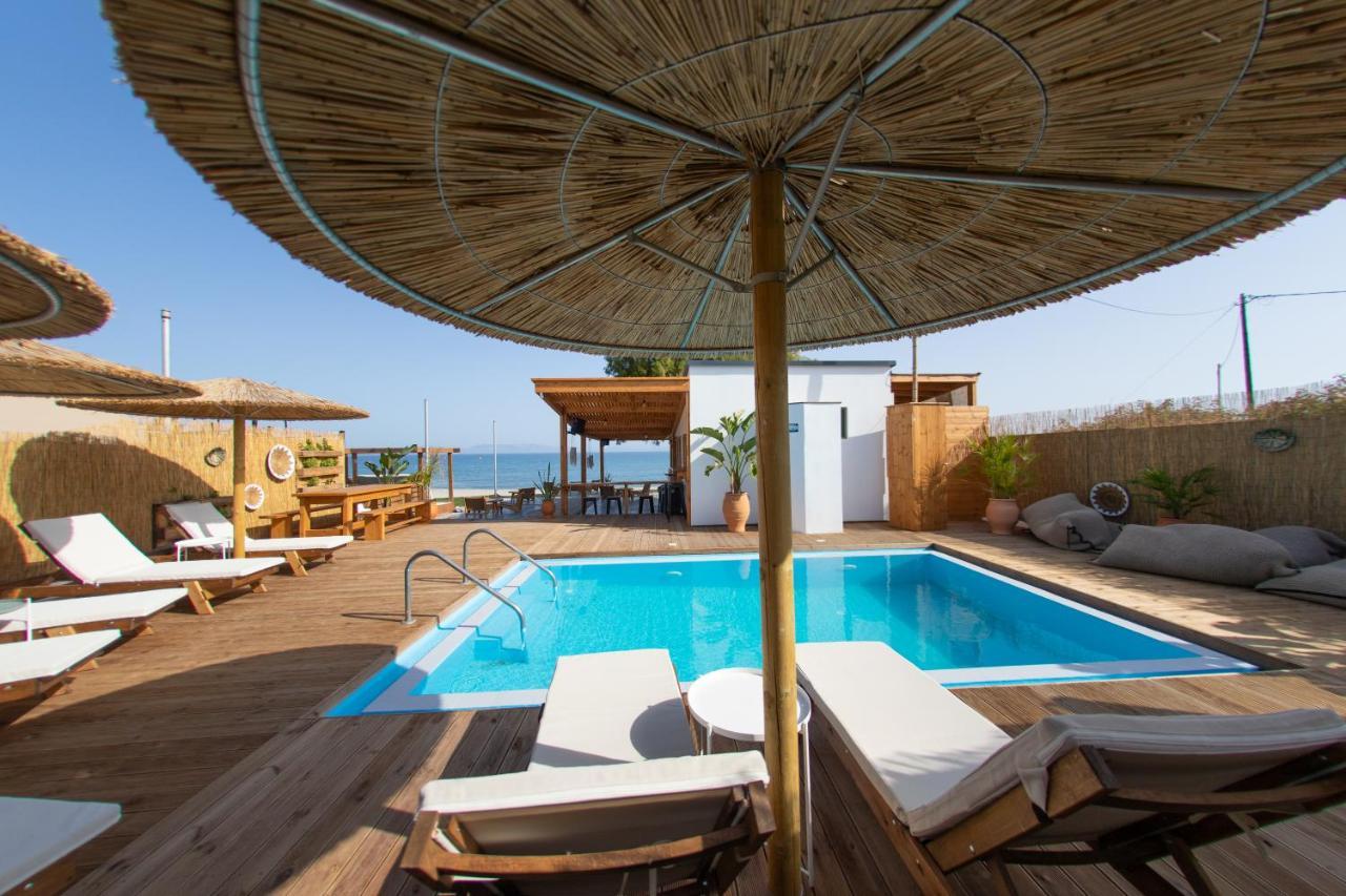 Logos Beach Village Theológos 外观 照片