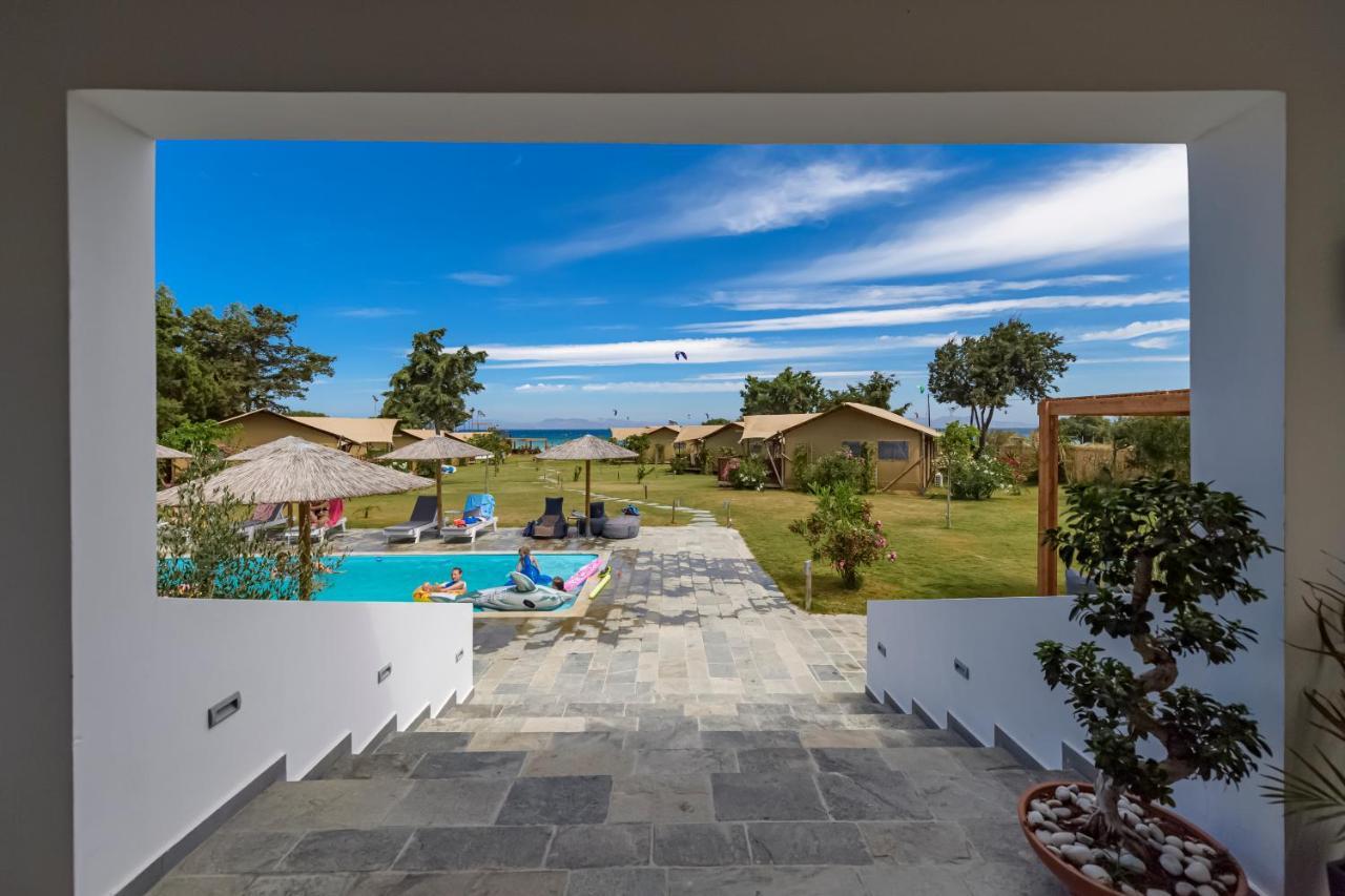Logos Beach Village Theológos 外观 照片