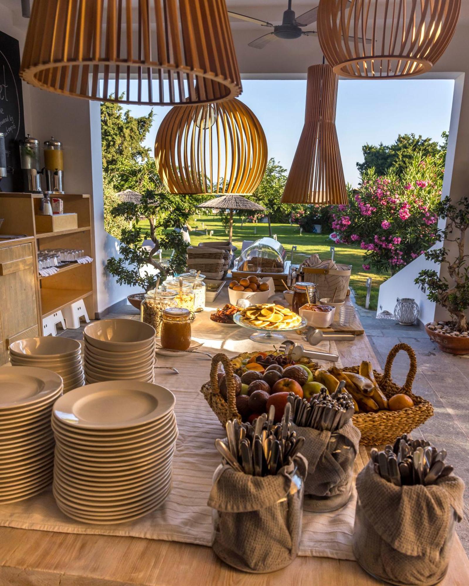 Logos Beach Village Theológos 外观 照片